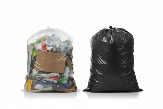 Clear vs Black Garbage Bags: Which Is Right for You?
