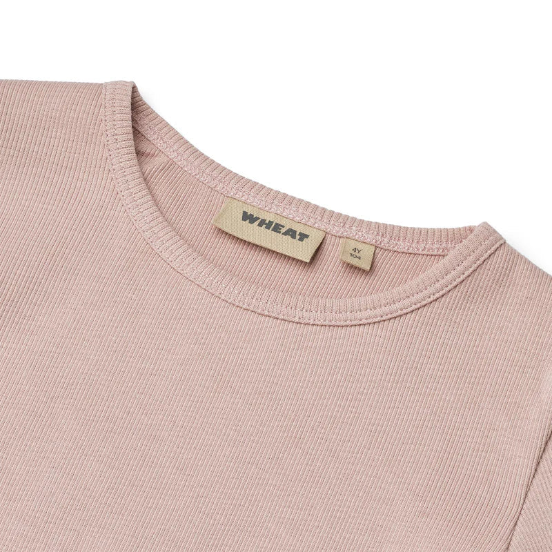 Wheat Ida Long Sleeve T-Shirt, Rose Powder