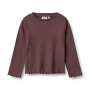 Wheat Else Long Sleeve T-Shirt, Fudge