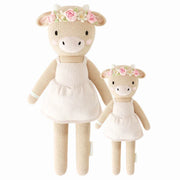 Cuddle + Kind Amelia the Cow Hand-Knit Doll
