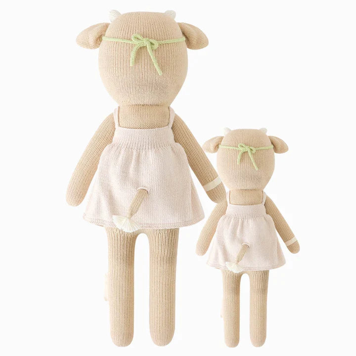 Cuddle + Kind Amelia the Cow Hand-Knit Doll