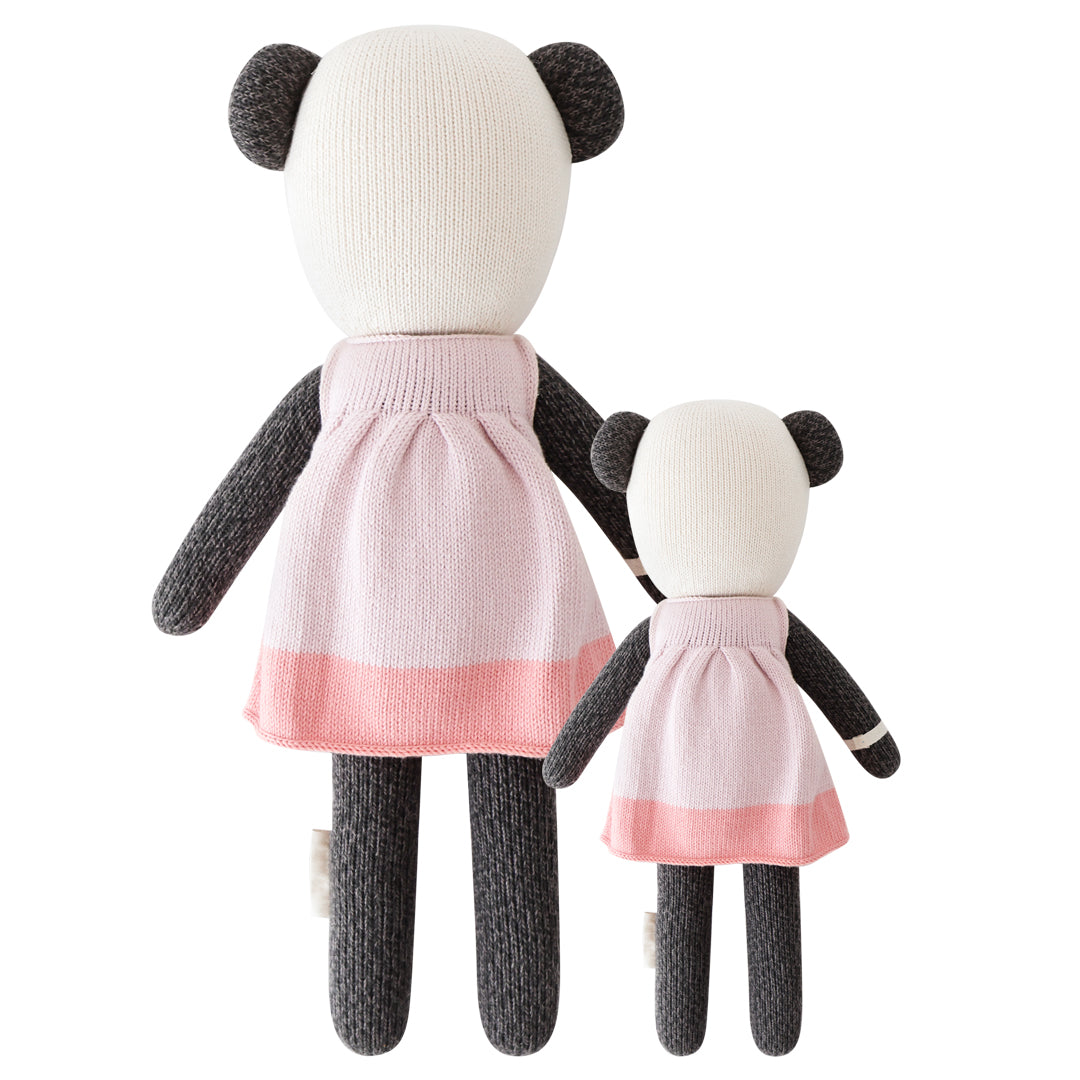 Cuddle + Kind Polly the Panda Hand-Knit Doll