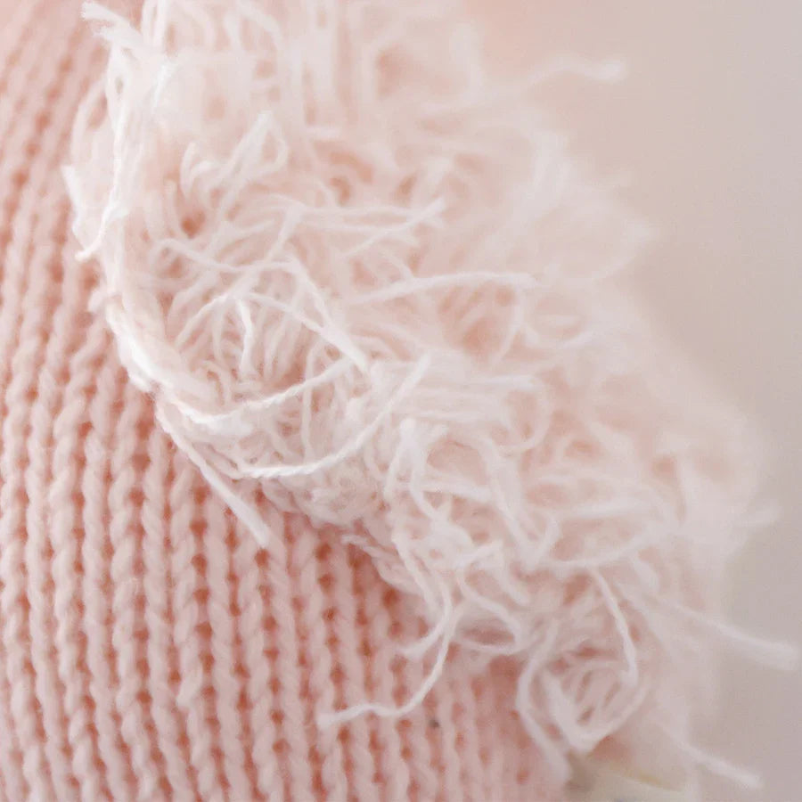 Cuddle + Kind Baby Flamingo Hand-Knit Doll