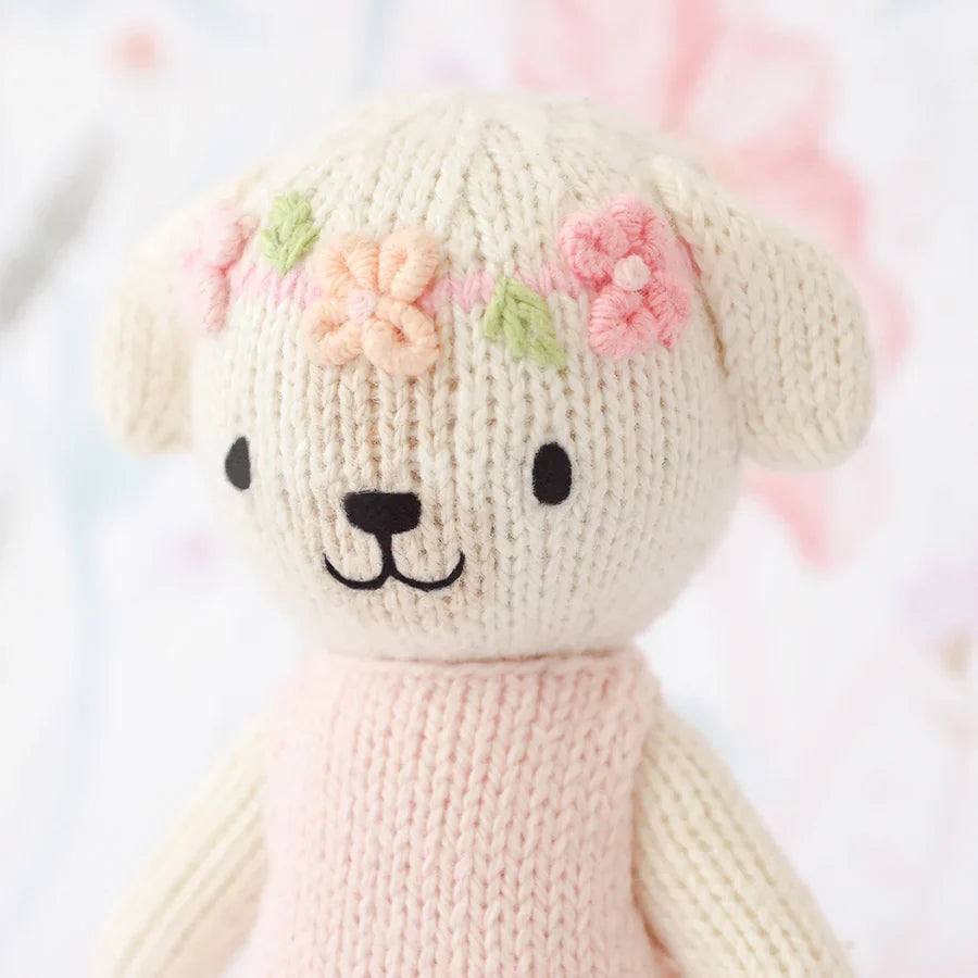 Cuddle + Kind Tiny Charlotte the Dog Hand-Knit Doll