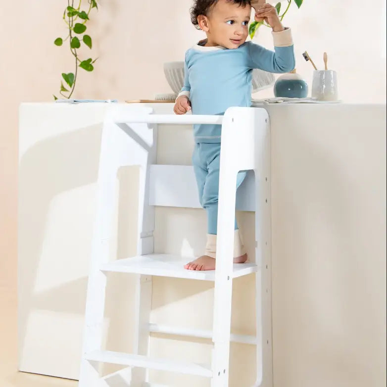 Coco Village Educational Tower, White