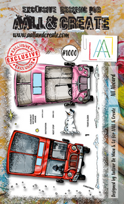AALL and Create A6 Stamp Set - #1000 - All Aboard