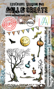 AALL and Create #1056 - A6 Stamp Set - Blood Moon Oak