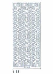 Deco Stickers - Flower Border