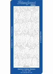 Deco Stickers - Numbers with Party Hats