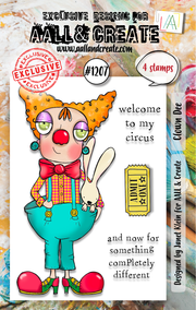 AALL and Create - A7 Stamp Set - Clown Dee