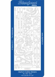 Deco Stickers - Winter Sports