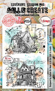 AALL and Create - A6 Stamp Set - Quiet Corners