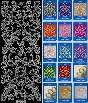 Deco Stickers - Leaf Flourish