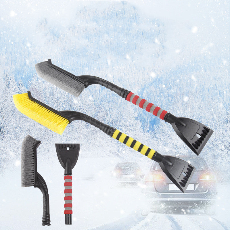 Car Snow Brush and Ice Scraper with Cushioned Grip