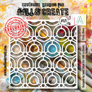 AALL and Create 6"x6" Stencil - #171 - Circle Dance