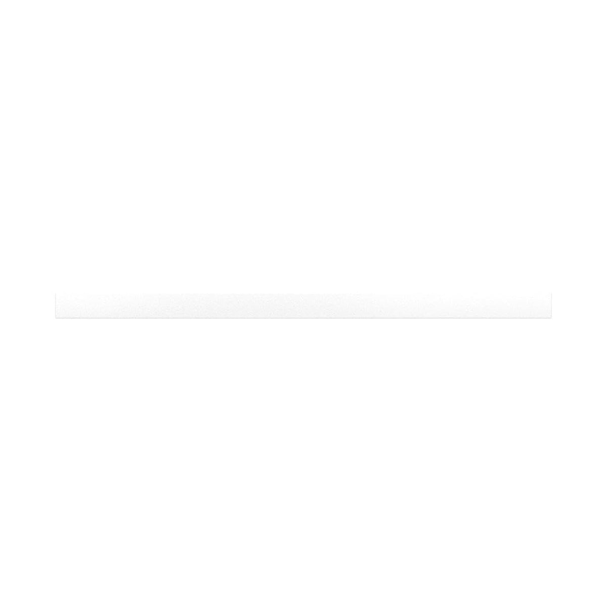 Amada Floating Shelves with Invisible Brackets, 24", White, Set of 2
