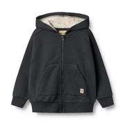 Wheat Francis Zip Hoodie, Navy