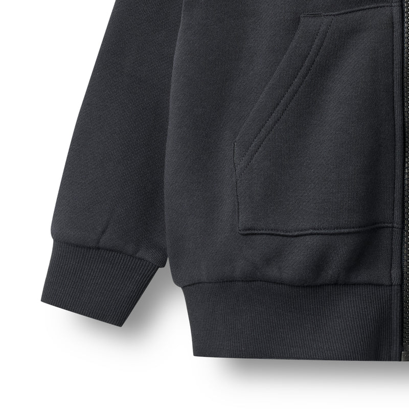 Wheat Francis Zip Hoodie, Navy