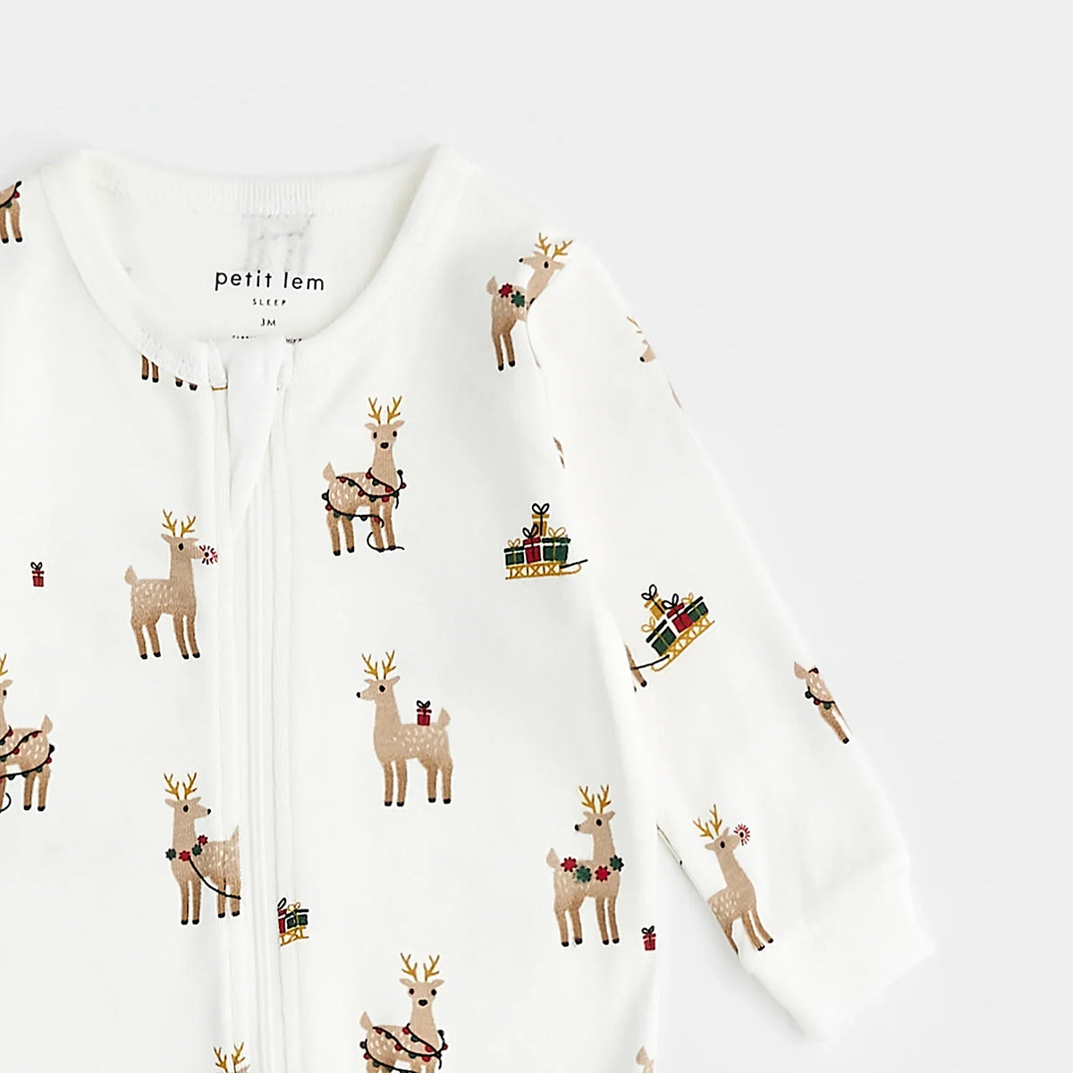 Petit Lem Rudy and Friends Sleeper, Off-White