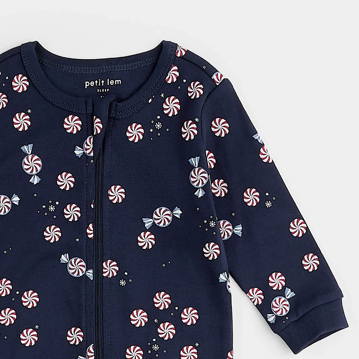 Petit Lem Starlight Spirals Sleeper, Dress Blue