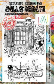 AALL and Create Stamp Set - 268 - Shuttered Window