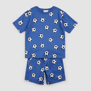 Miles The Label 2-Piece Tee and Shorts Set, Soccer Balls