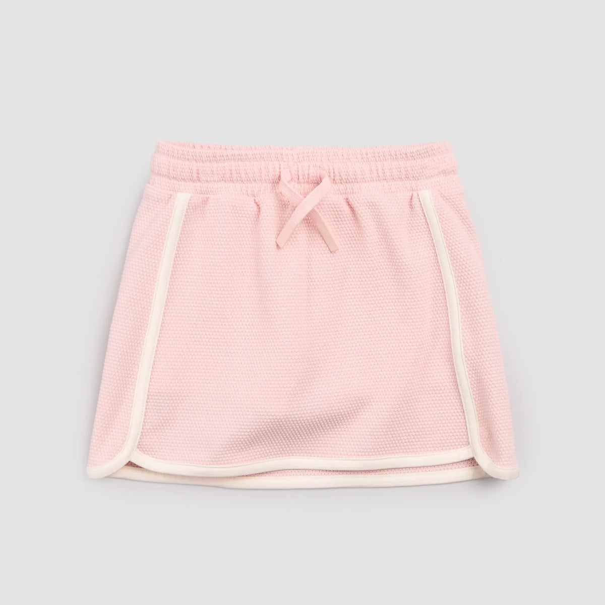 Miles The Label Knit Skort, Light Pink