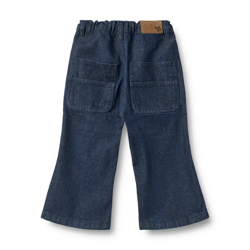 Wheat Felix 5-Pocket Jeans, Dark Blue