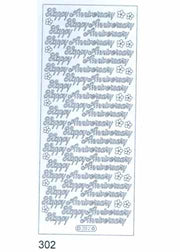 Deco Stickers - Happy Anniversary