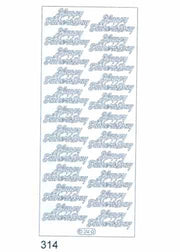 Deco Stickers - Happy Fathers Day