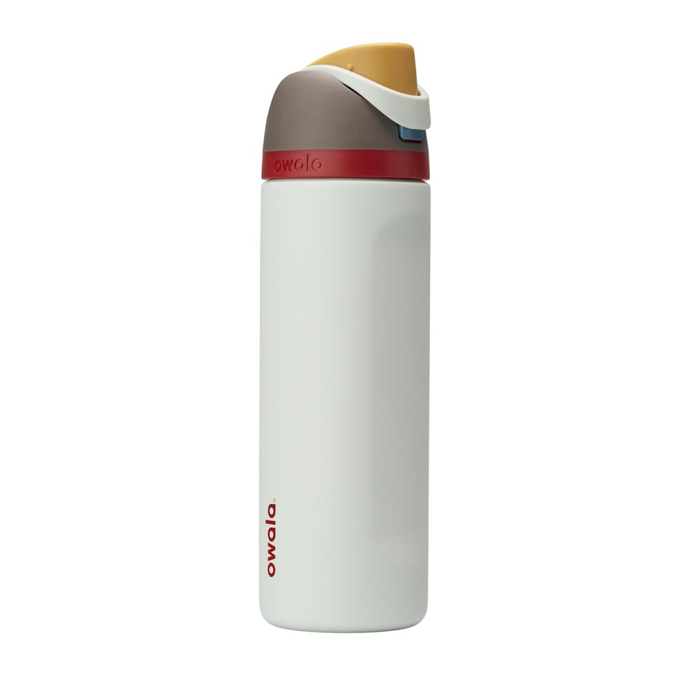 Owala FreeSip Stainless Steel Water Bottle, 24 oz, Boneyard