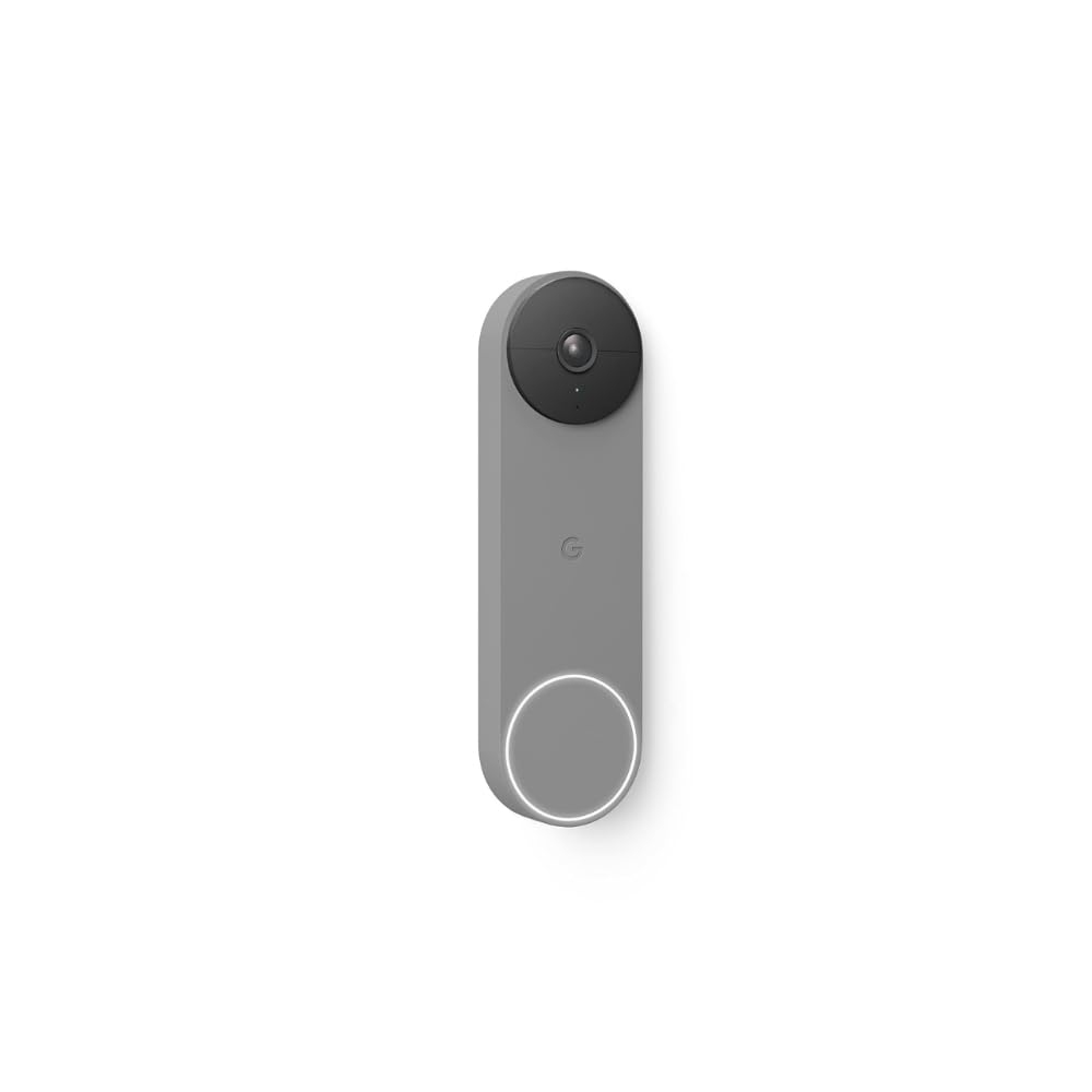 Google Nest Doorbell, Battery Powered, Ash
