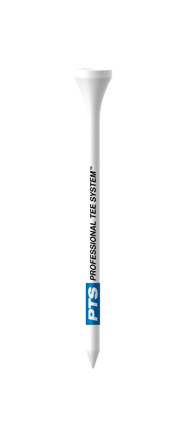 Pride Golf Tees, 3-1/4", Blue on White, 135 Count
