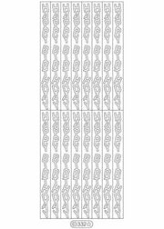 Deco Stickers -  Vertical Happy Birthday
