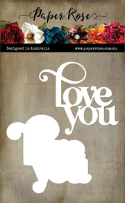 Love You Large Metal Die 33849