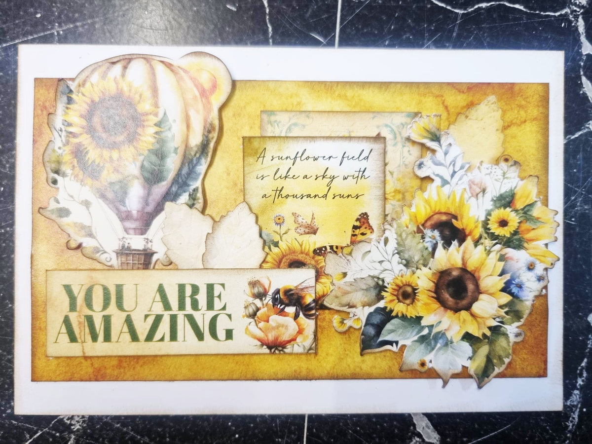 Sunflower Elixir 6x4 card pack