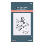 Joyeux Noel Press Plate & Die Set from the BetterPress Christmas Collection