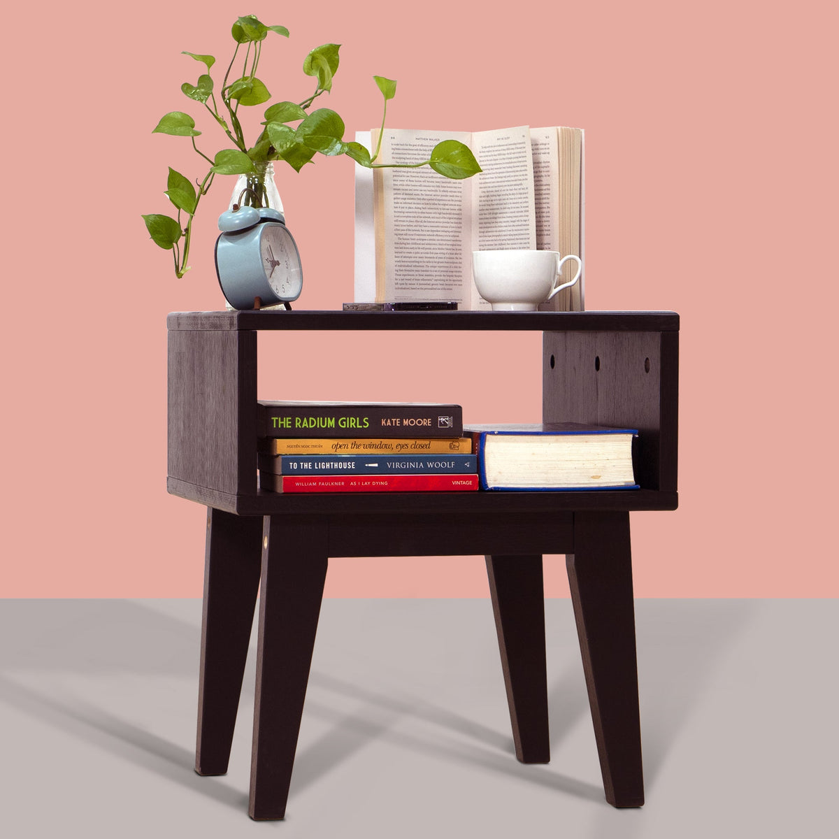 Serena Solid Acacia Wood Nightstand