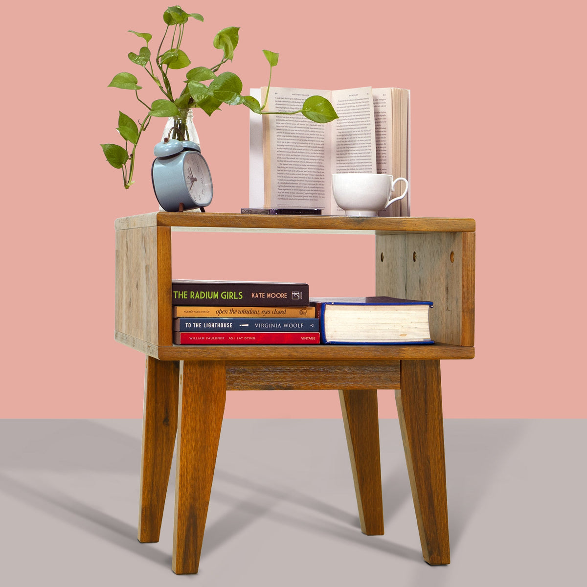 Serena Solid Acacia Wood Nightstand