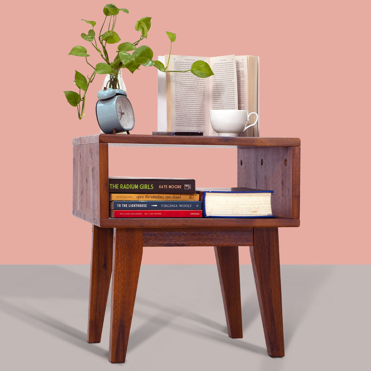 Serena Solid Acacia Wood Nightstand