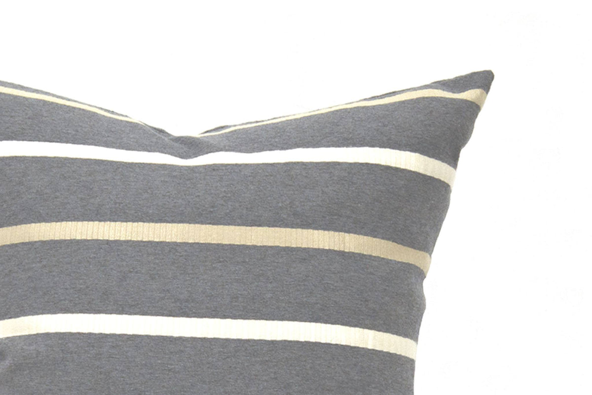 Canadian Down & Feather Mica Stripe Cushion Cover