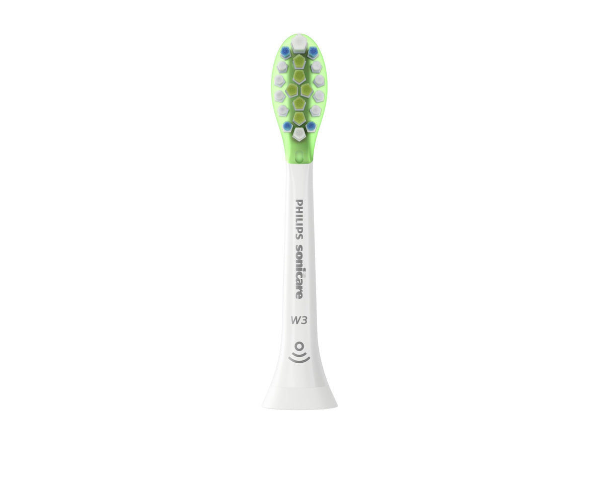 Philips Sonicare W3 Whitening Brush Heads, 2-Pack, White