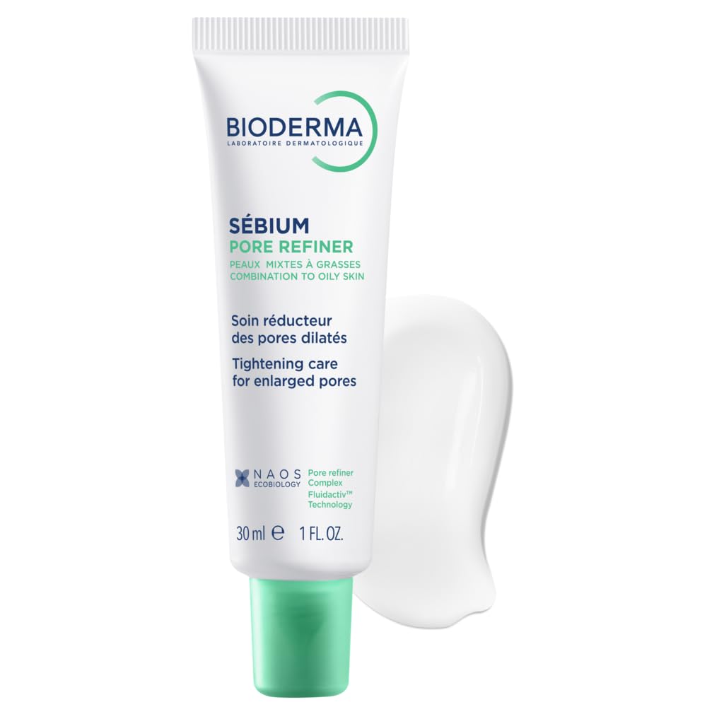 Bioderma Sébium Pore Refiner Cream, Combination to Oily Skin, 1 fl.oz.
