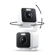 Wyze Pan Cam Duo 2K Indoor/Outdoor Security Camera, White