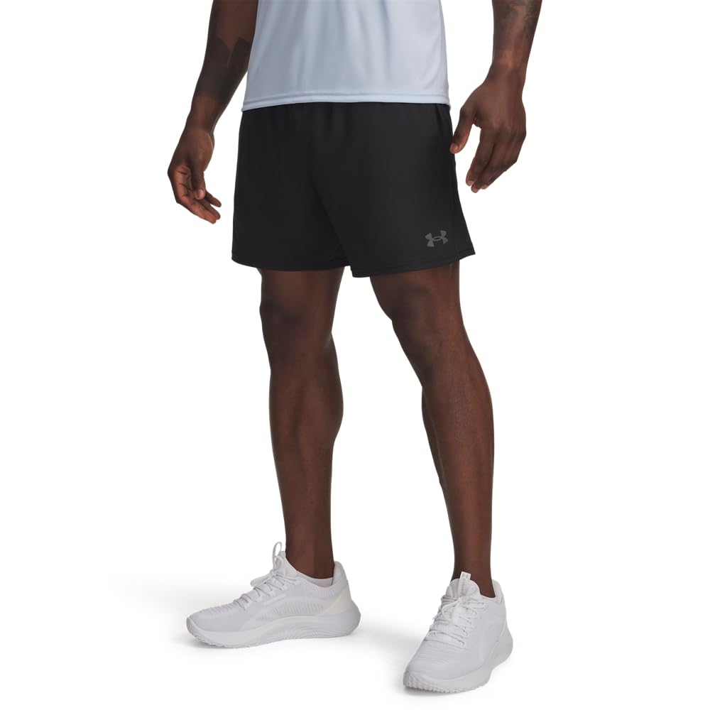 Under Armour Men's Mk-1 Shorts, Black/Black/Castlerock, Large