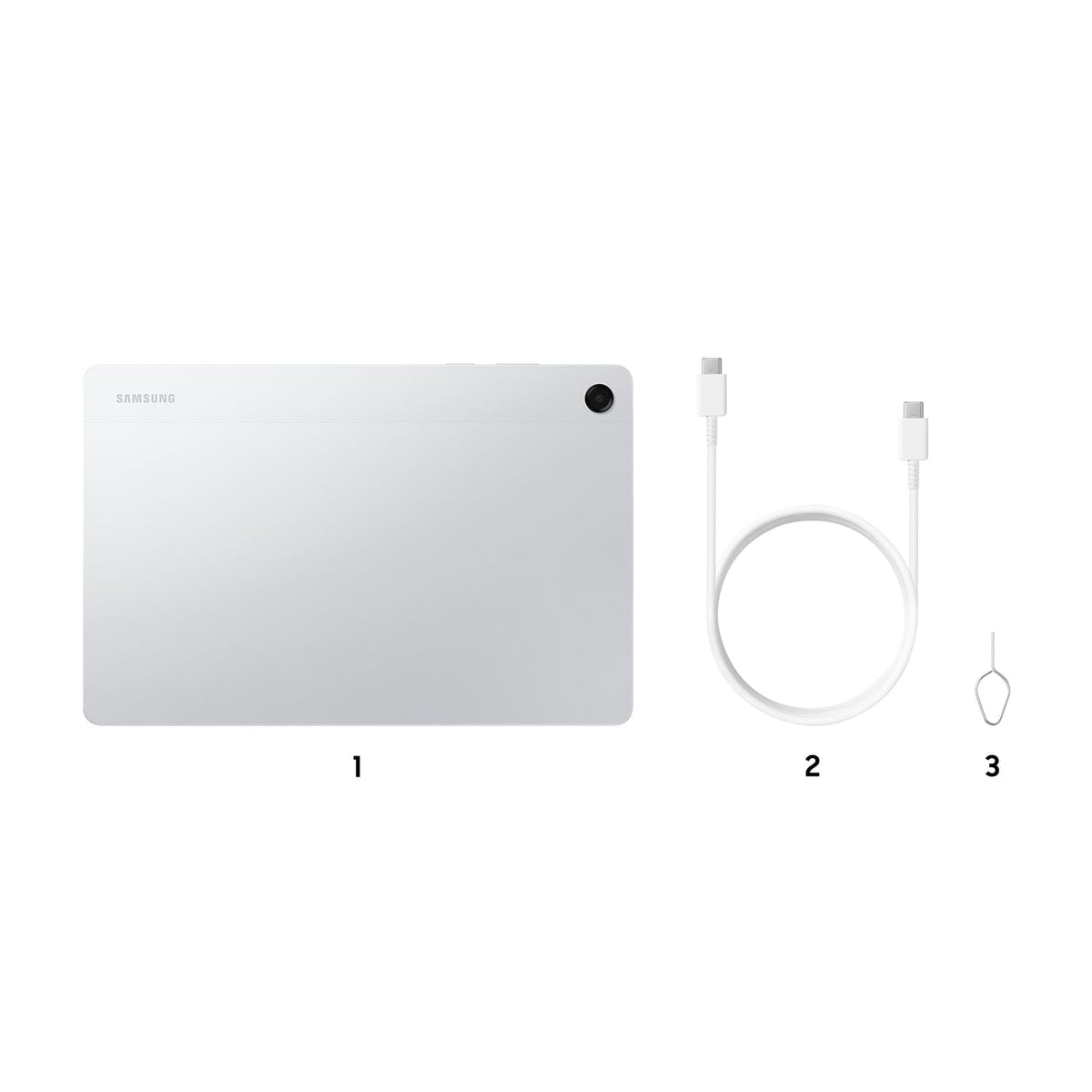 Samsung Galaxy Tab A11+ 11 in Tablet, 128 GB, Silver