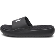 Under Armour Men's Ignite Pro 8 Fixed Band Slides, Black, Size 10