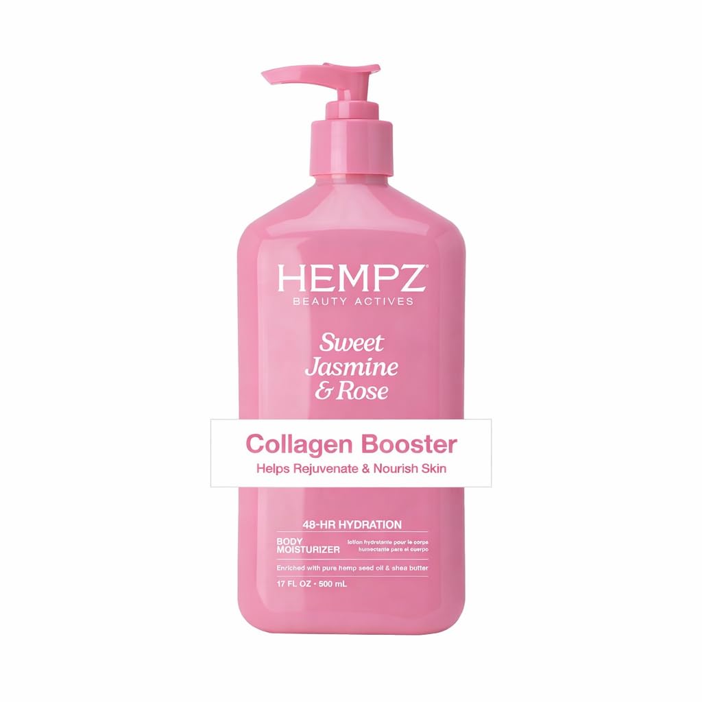 Hempz Body Lotion, Sweet Jasmine and Rose, 17 Oz