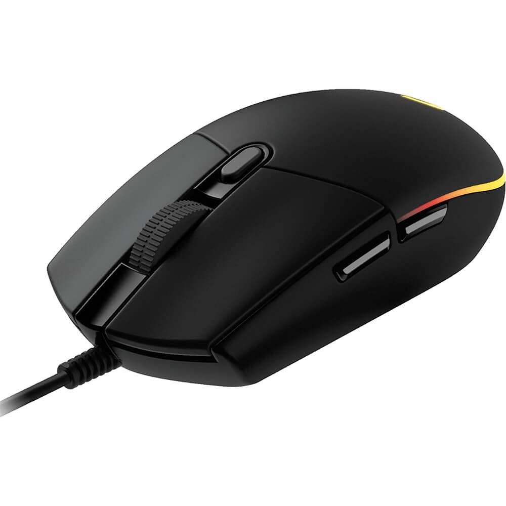 Logitech G203 Wired Gaming Mouse, Black