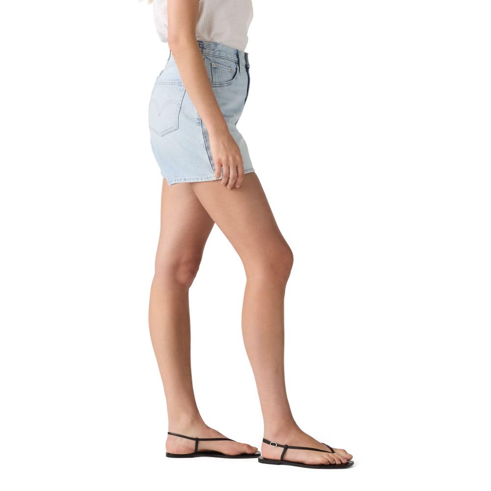 Levi's Women's Cinch Mid-Thigh Short, Abraided Art, 32